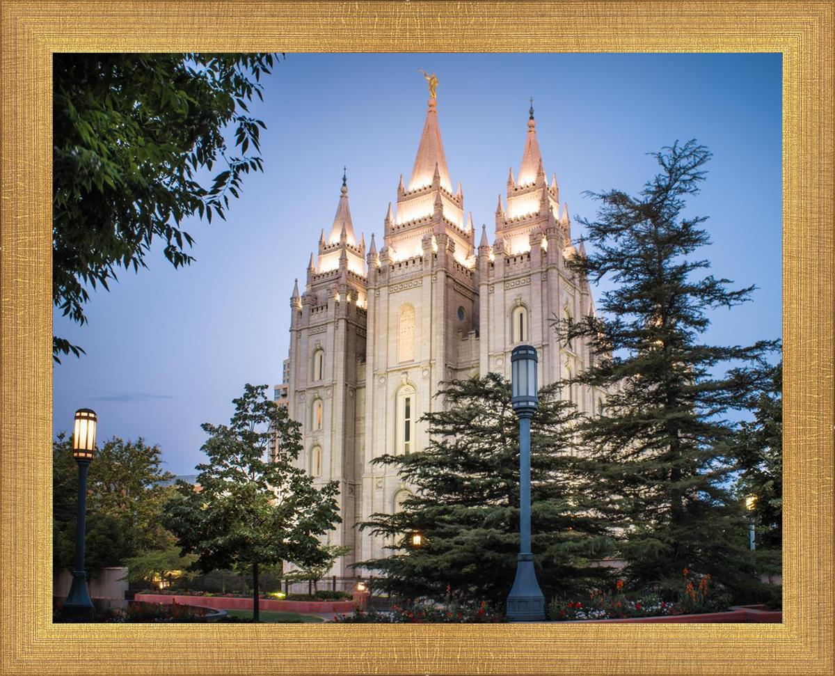 Salt Lake City Temple Early Morning Blessings