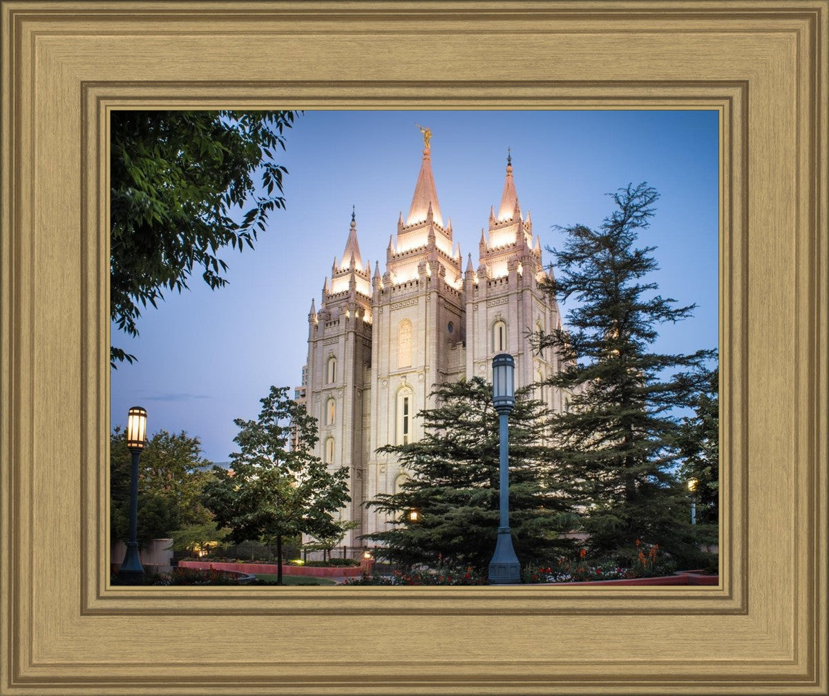 Salt Lake City Temple Early Morning Blessings
