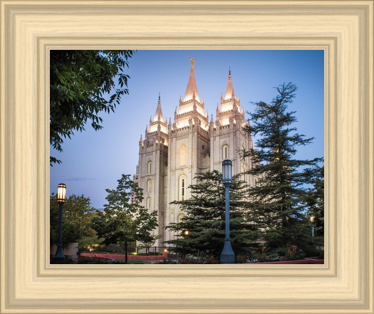 Salt Lake City Temple Early Morning Blessings