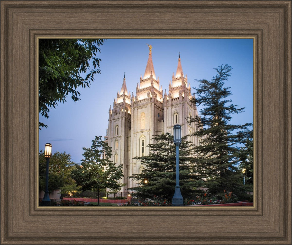Salt Lake City Temple Early Morning Blessings