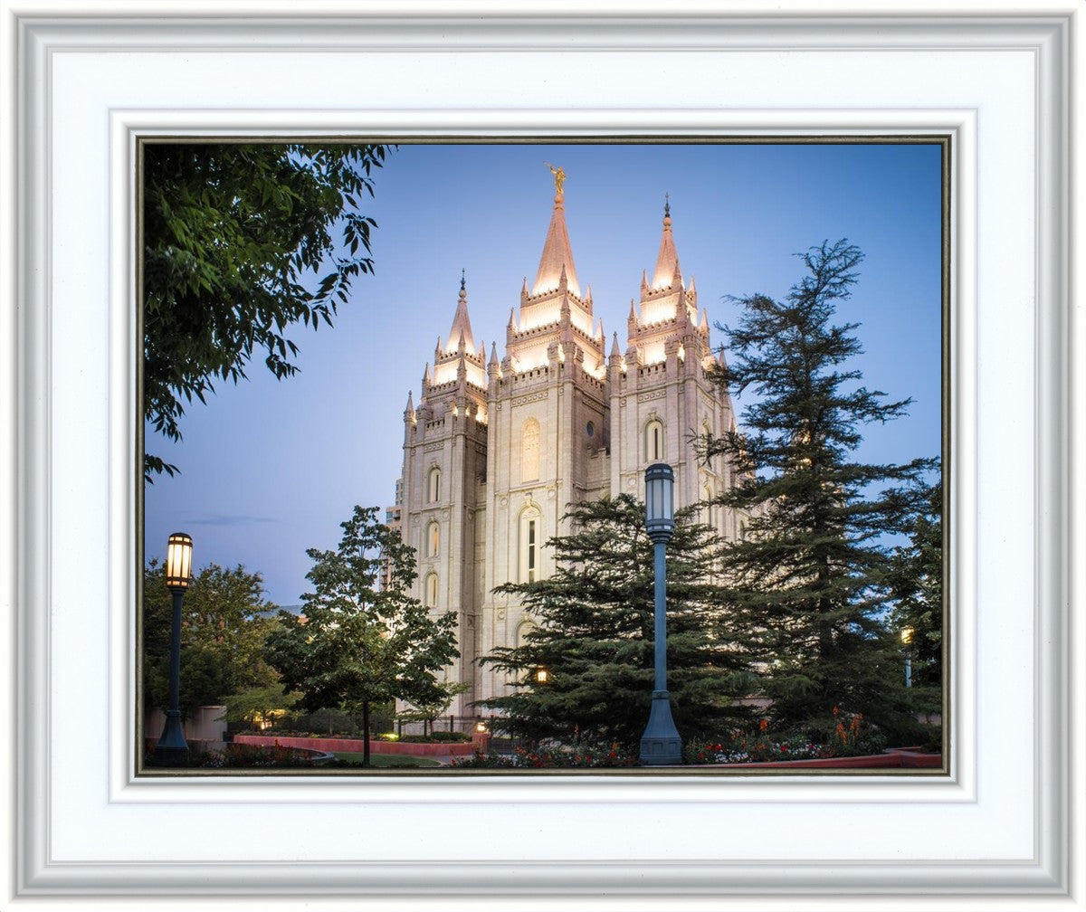 Salt Lake City Temple Early Morning Blessings