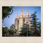 Salt Lake City Temple Early Morning Blessings