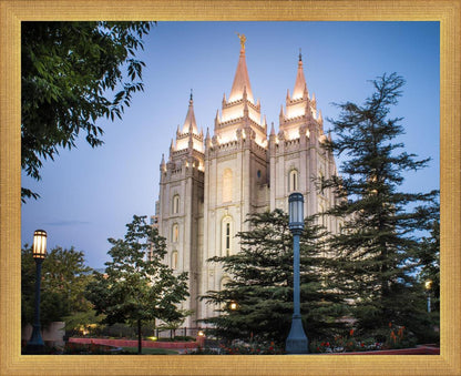 Salt Lake City Temple Early Morning Blessings
