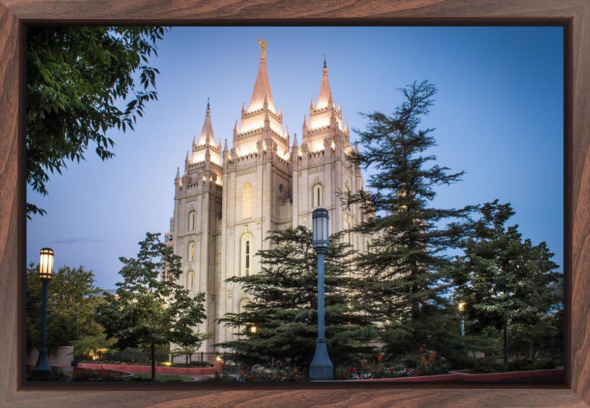 Salt Lake City Temple Early Morning Blessings