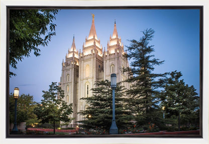 Salt Lake City Temple Early Morning Blessings Gallery Wrap
