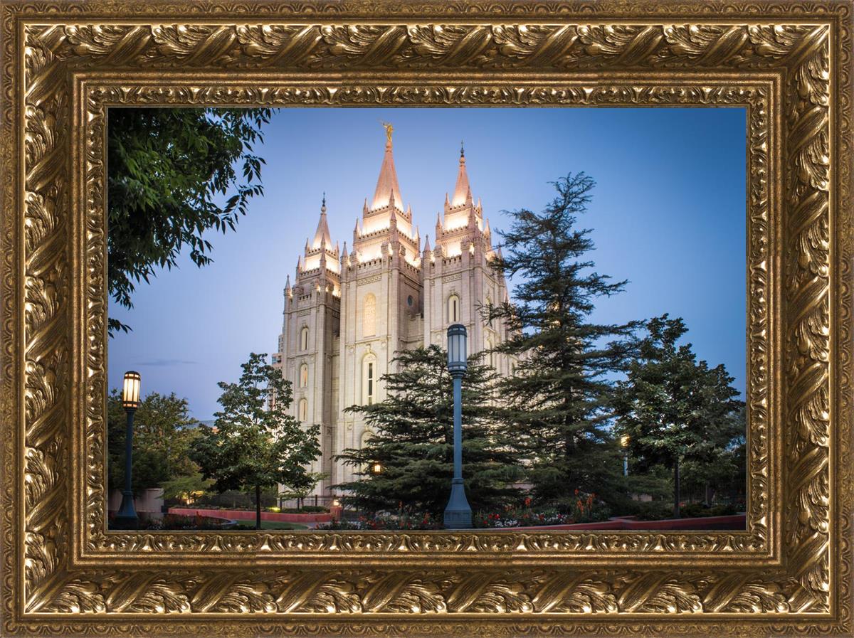 Salt Lake City Temple Early Morning Blessings
