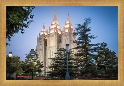 Salt Lake City Temple Early Morning Blessings