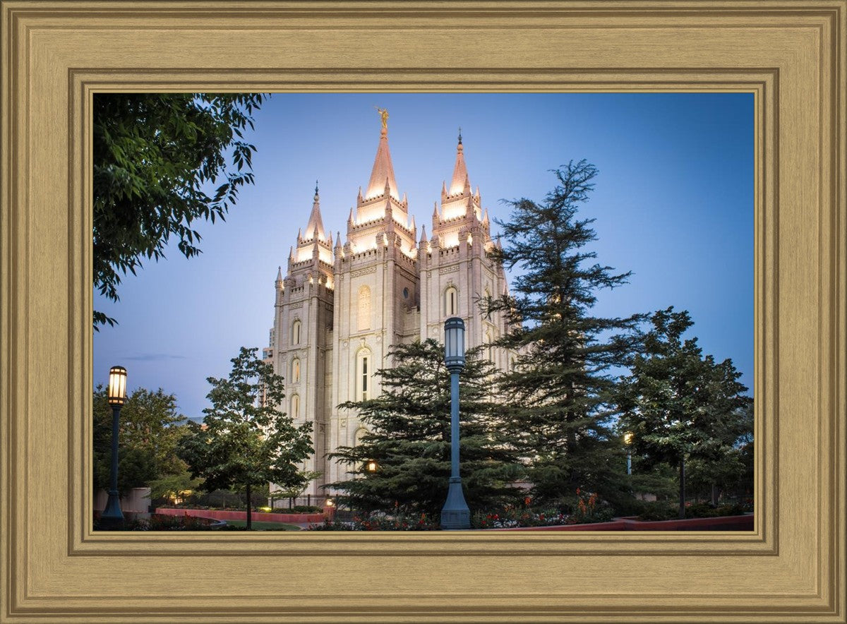 Salt Lake City Temple Early Morning Blessings