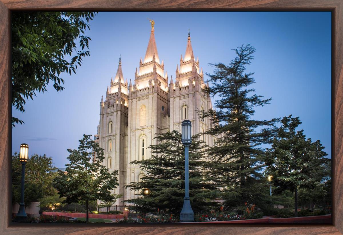 Salt Lake City Temple Early Morning Blessings