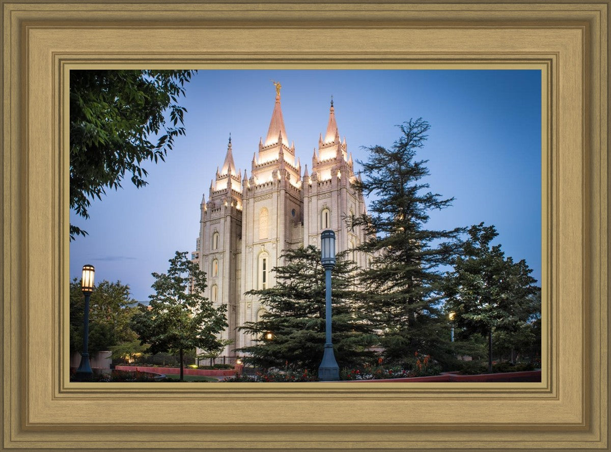 Salt Lake City Temple Early Morning Blessings