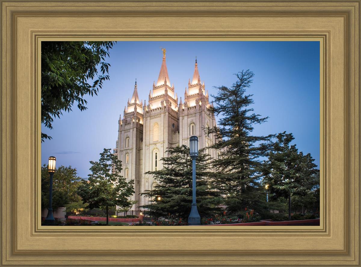 Salt Lake City Temple Early Morning Blessings