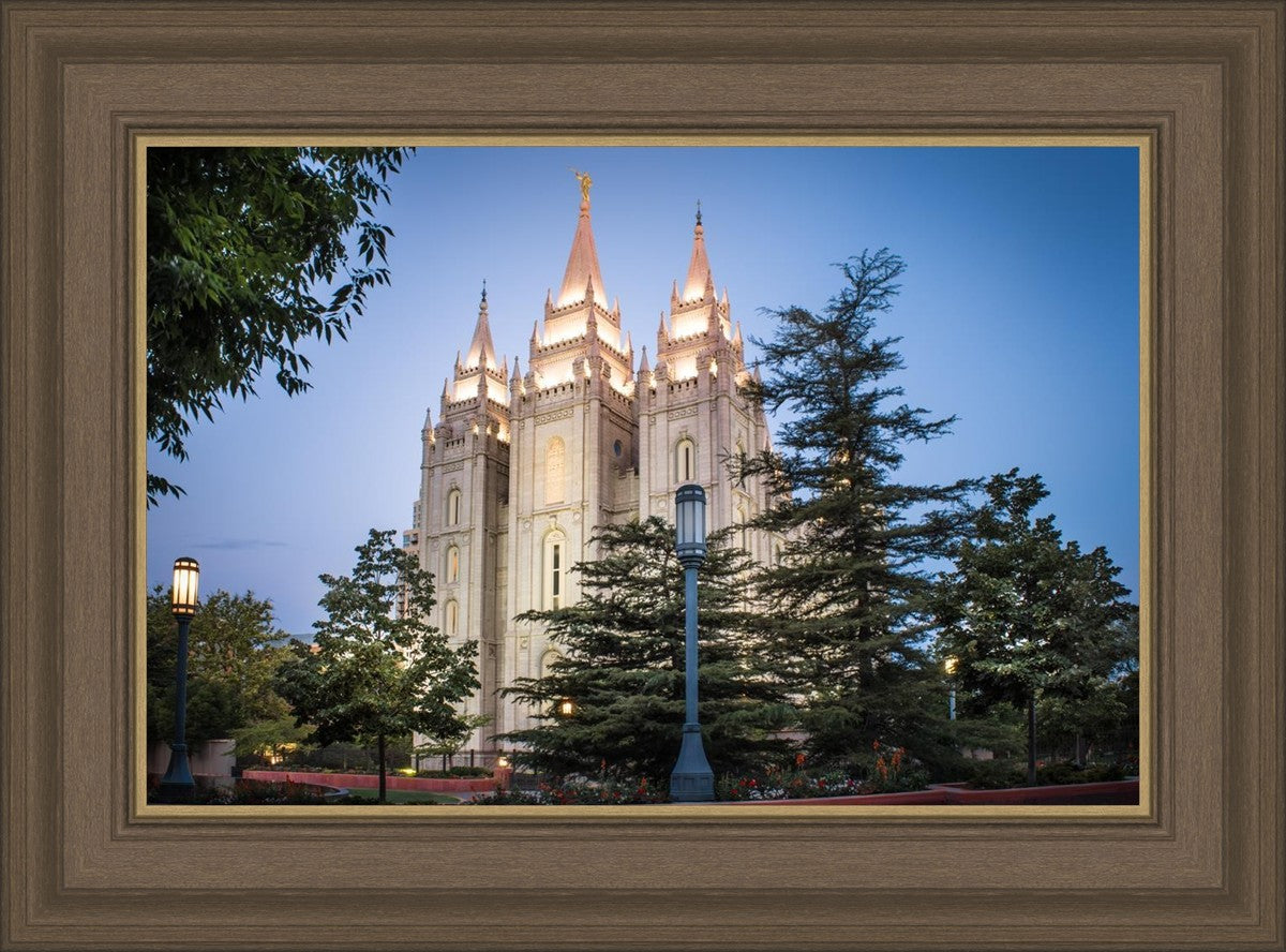 Salt Lake City Temple Early Morning Blessings