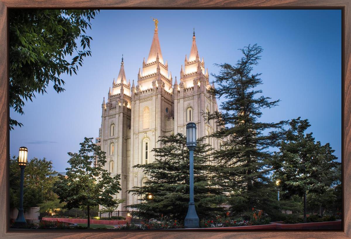 Salt Lake City Temple Early Morning Blessings
