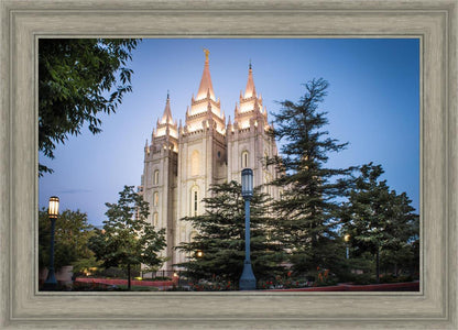 Salt Lake City Temple Early Morning Blessings