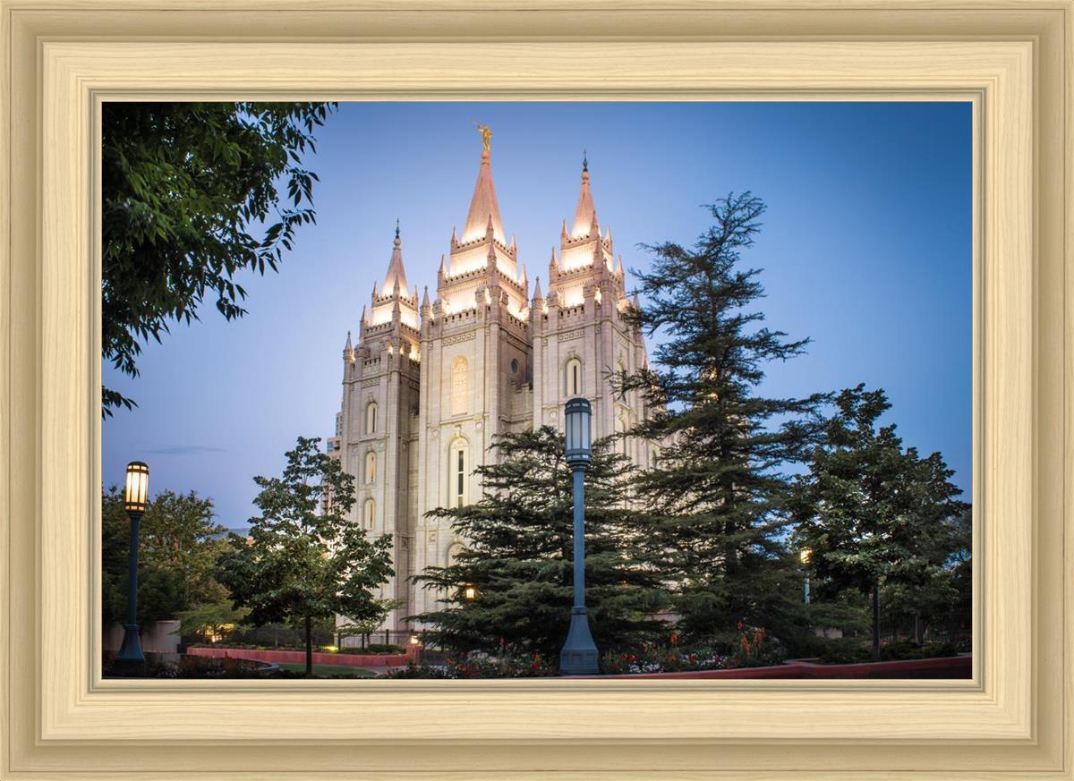Salt Lake City Temple Early Morning Blessings