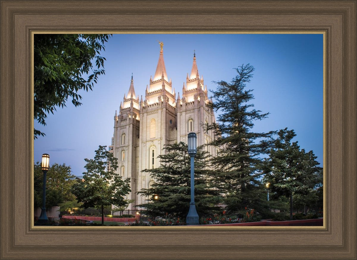 Salt Lake City Temple Early Morning Blessings