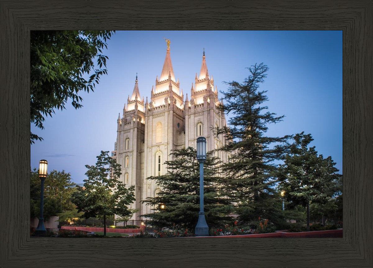 Salt Lake City Temple Early Morning Blessings