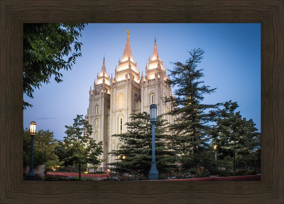 Salt Lake City Temple Early Morning Blessings