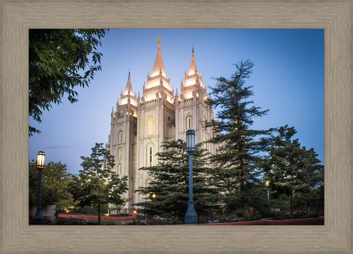 Salt Lake City Temple Early Morning Blessings