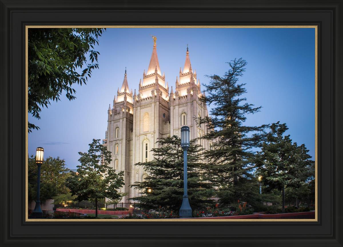 Salt Lake City Temple Early Morning Blessings
