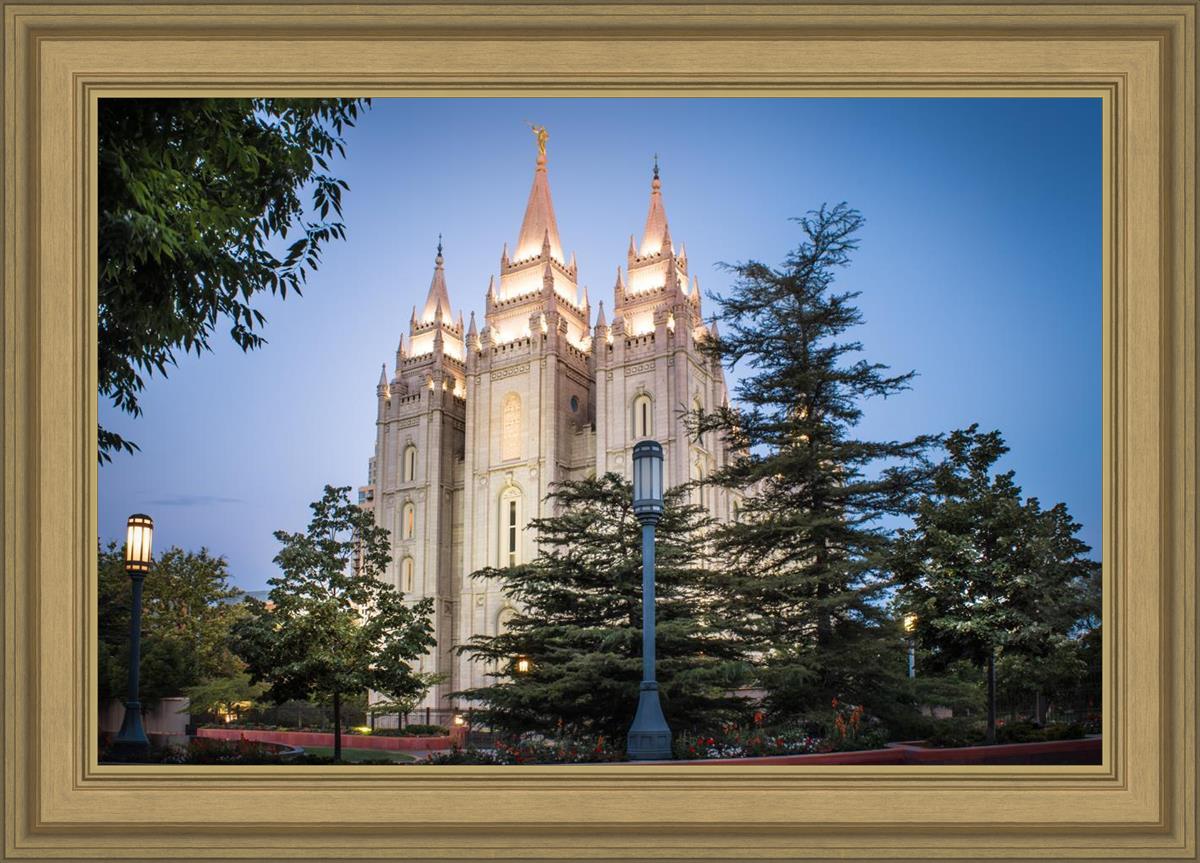 Salt Lake City Temple Early Morning Blessings