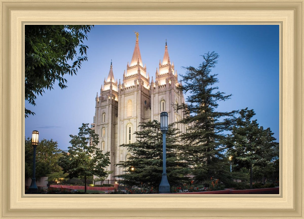 Salt Lake City Temple Early Morning Blessings