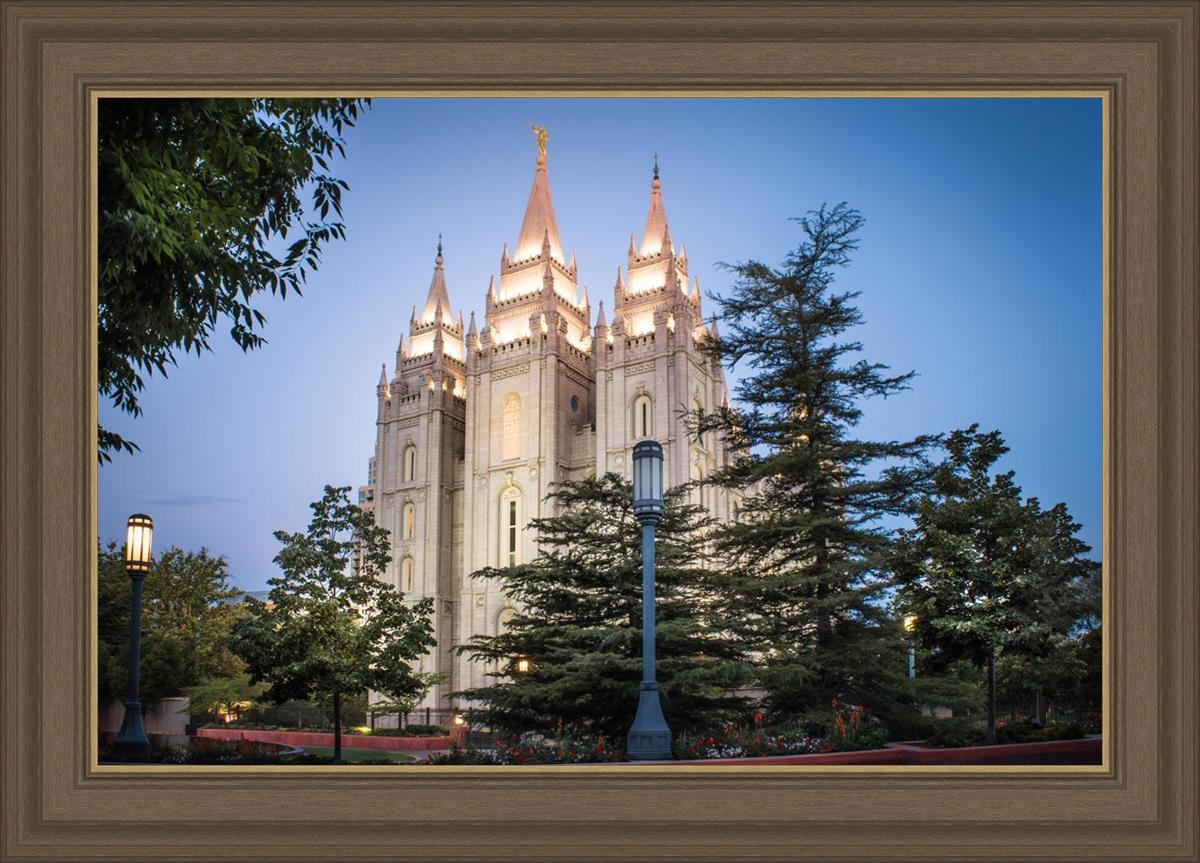 Salt Lake City Temple Early Morning Blessings