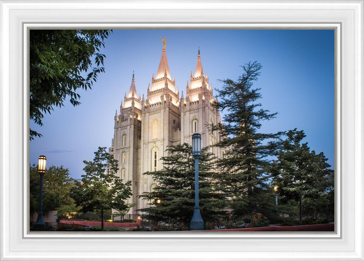 Salt Lake City Temple Early Morning Blessings