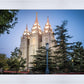 Salt Lake City Temple Early Morning Blessings