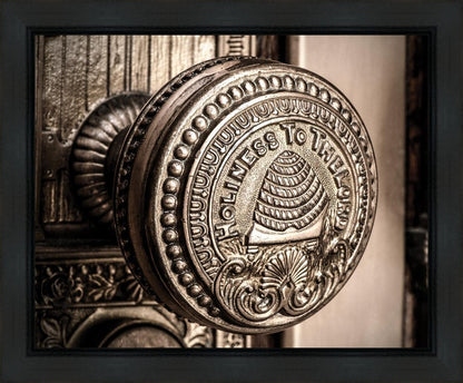 Salt Lake City Temple Holiness Gallery Wrap