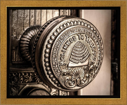 Salt Lake City Temple Holiness Gallery Wrap