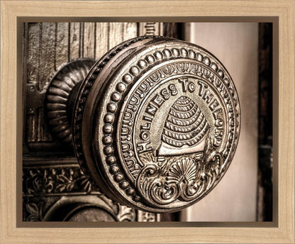 Salt Lake City Temple Holiness Gallery Wrap