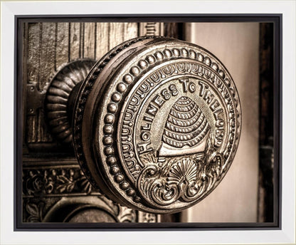 Salt Lake City Temple Holiness Gallery Wrap