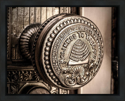 Salt Lake City Temple Holiness Gallery Wrap