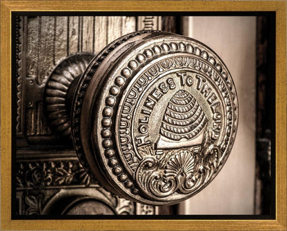 Salt Lake City Temple Holiness Gallery Wrap