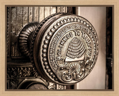 Salt Lake City Temple Holiness Gallery Wrap