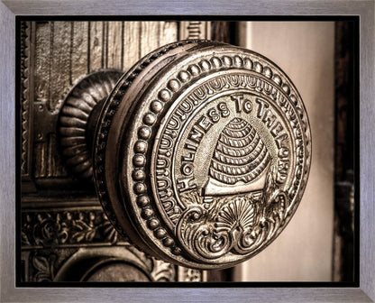 Salt Lake City Temple Holiness Gallery Wrap