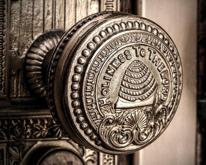 Salt Lake City Temple Holiness Gallery Wrap