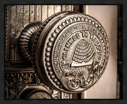 Salt Lake City Temple Holiness Gallery Wrap