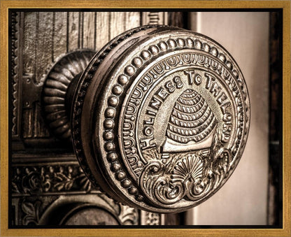 Salt Lake City Temple Holiness Gallery Wrap