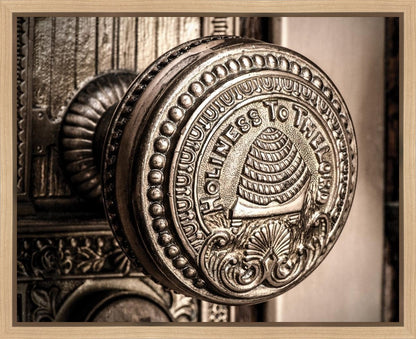 Salt Lake City Temple Holiness Gallery Wrap