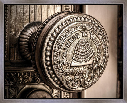 Salt Lake City Temple Holiness Gallery Wrap