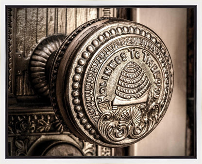 Salt Lake City Temple Holiness Gallery Wrap