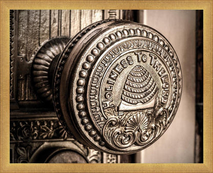 Salt Lake City Temple Holiness