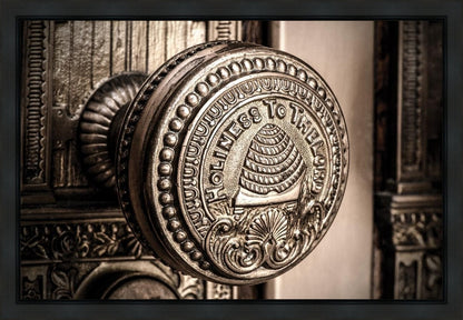 Salt Lake City Temple Holiness Gallery Wrap