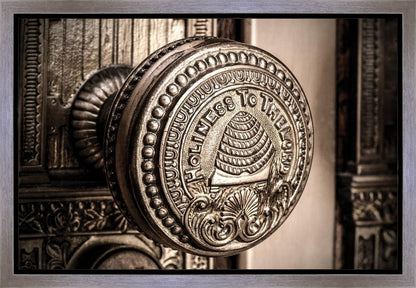 Salt Lake City Temple Holiness Gallery Wrap