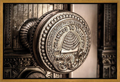 Salt Lake City Temple Holiness Gallery Wrap