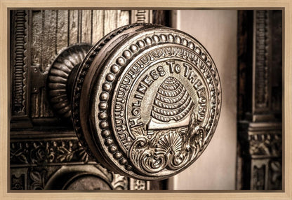 Salt Lake City Temple Holiness Gallery Wrap