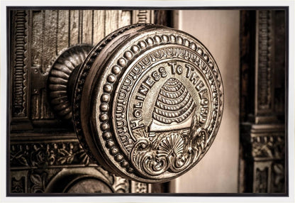 Salt Lake City Temple Holiness Gallery Wrap