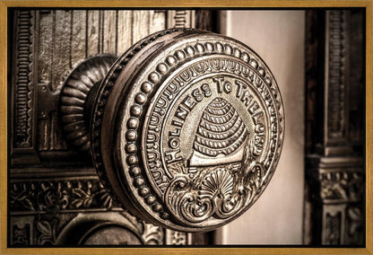 Salt Lake City Temple Holiness Gallery Wrap